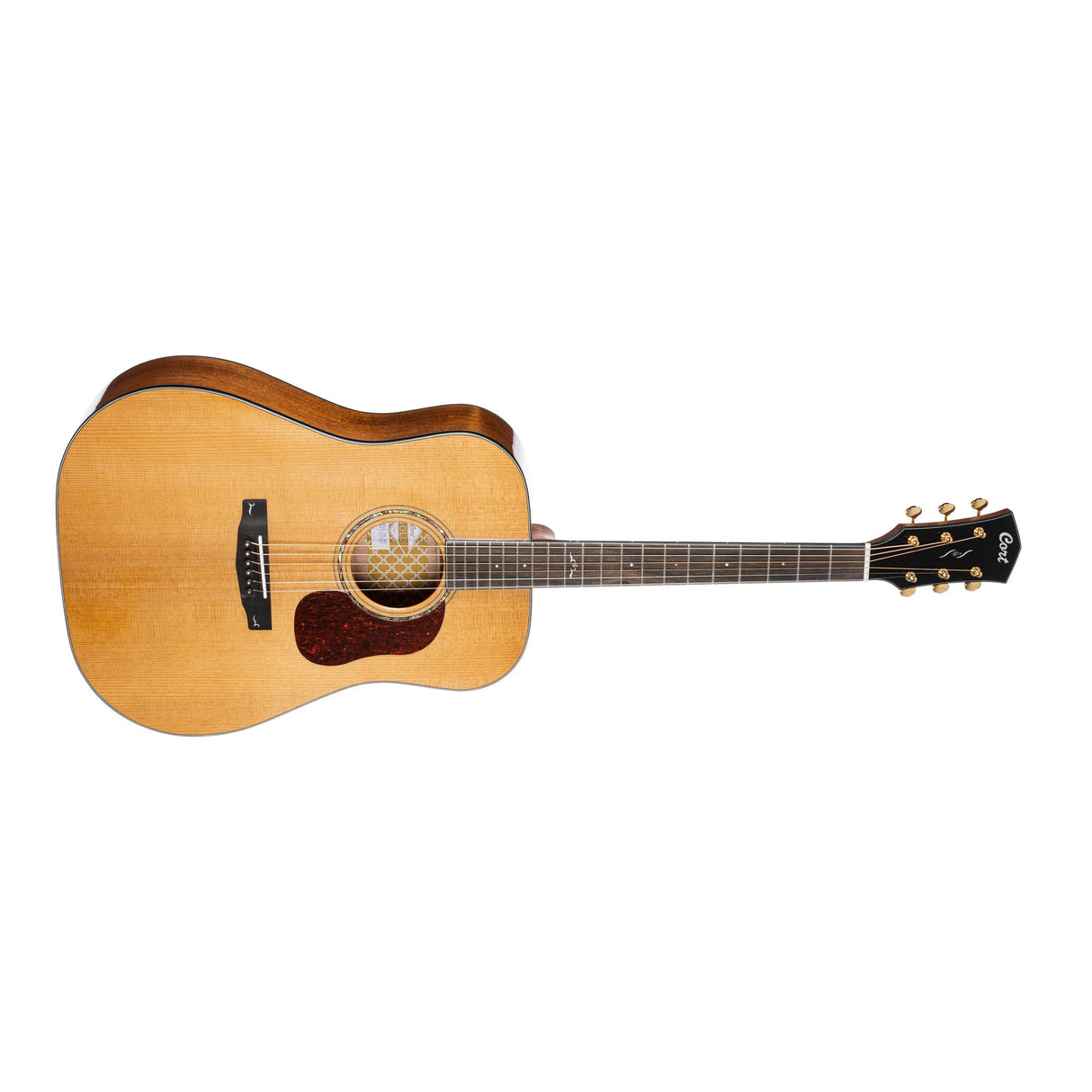 Cort GOLD D6 Acoustic-Electric Guitar Natural - guitar