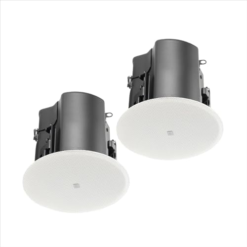 JBL Control 416C/T 6.5-Inch 2-Way Coaxial Ceiling Loudspeaker 70V/100V (Pair)