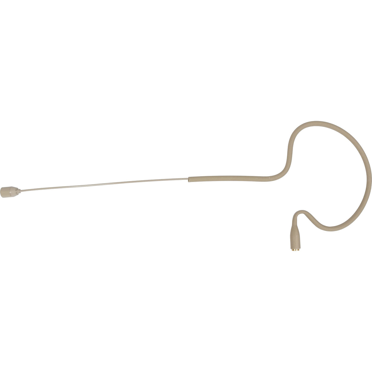 Galaxy Audio ESM4-OBG-4EV Omnidirectional Single-Ear Headset Microphone with Electro-Voice Connector Cables Beige