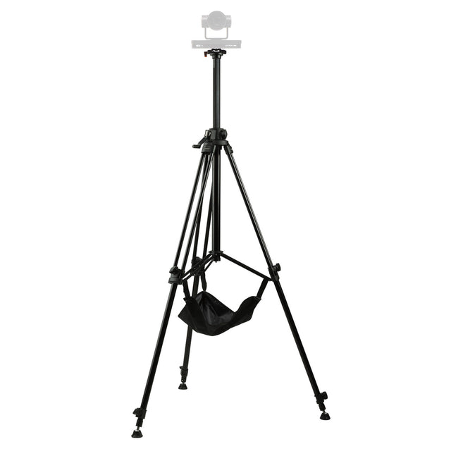 E-Image GA230-PTZ Aluminum Tripod with Rising Center Column and Quick Release Plate for PTZ Cameras