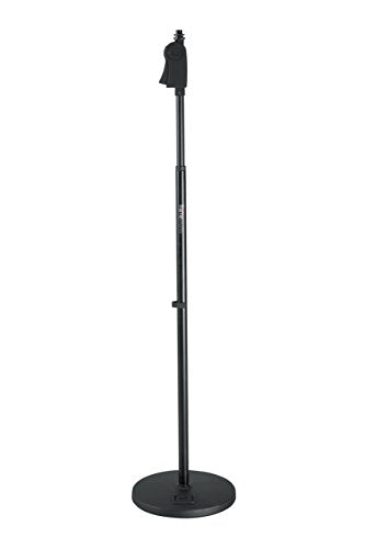 Gator GFW-MIC-1001 Deluxe 10 Inch Round Base Mic Stand