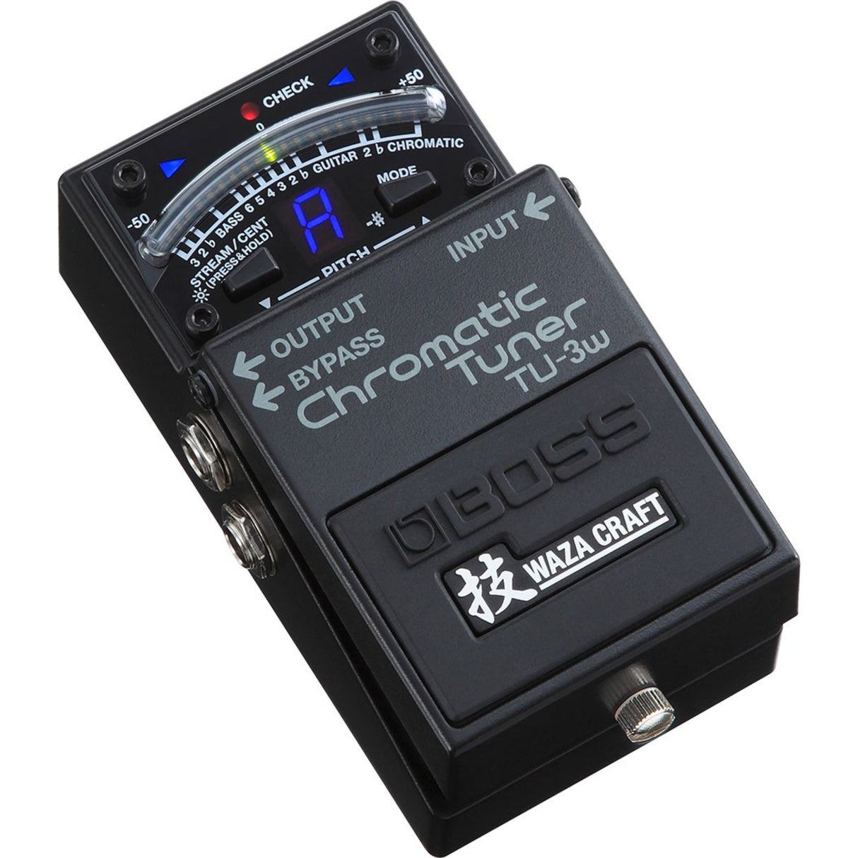 BOSS TU-3W Waza Craft Chromatic Tuner Pedal