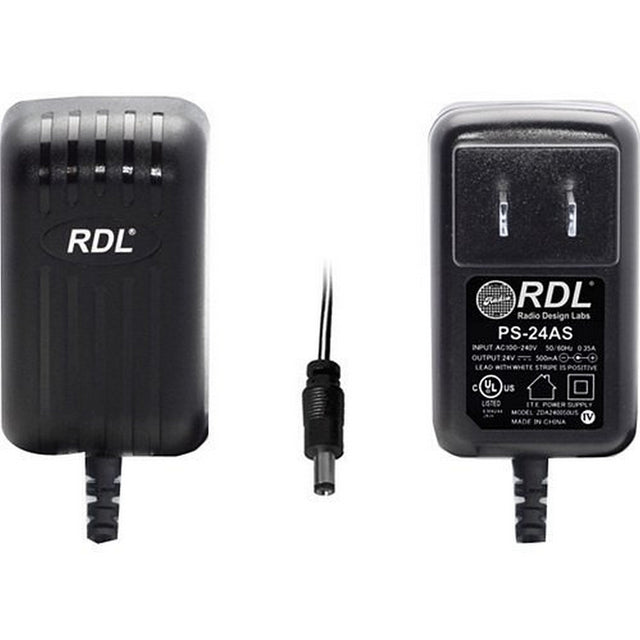 RDL PS-24AS 24V DC Switching Power Supply North American AC Plug