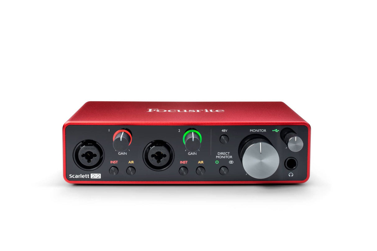 Focusrite Scarlett 2i2 2 x 2 USB Audio Interface 3rd Generation