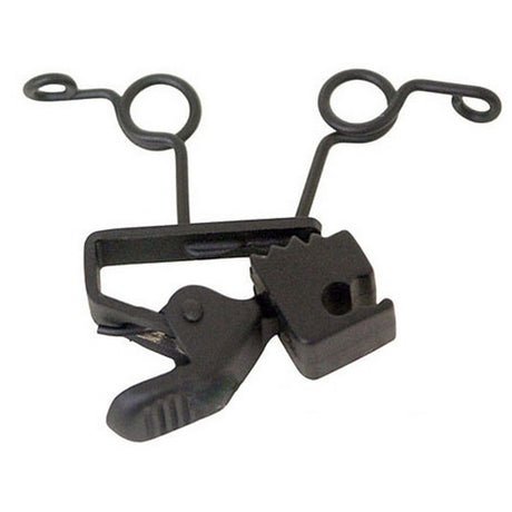 Sanken HC-11W Double Microphone Horizontal Clip Black
