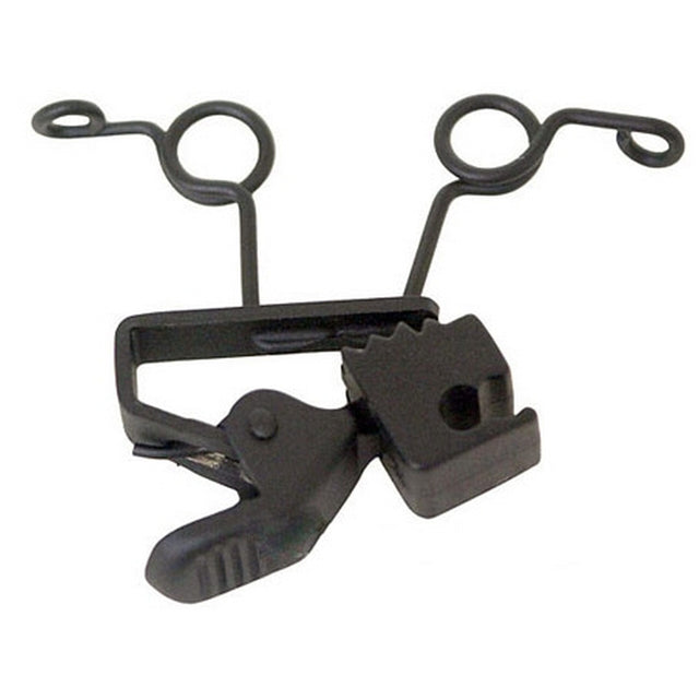 Sanken HC-11W Double Microphone Horizontal Clip Black