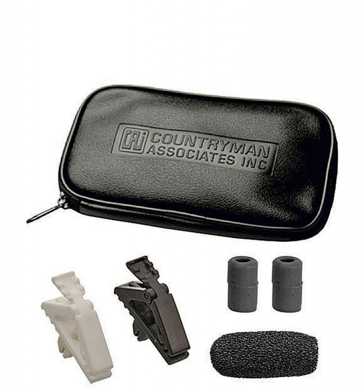 Countryman E6i Omnidirectional Earset Mic for Speaking & Vocals E6IOW6B2SL - Black 2mm Shure Transmitter