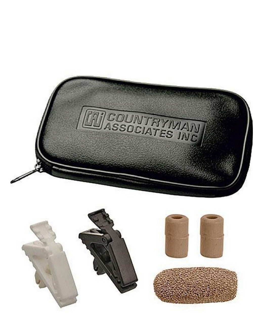 Countryman E6 Directional Earset Mic for Strong Vocals E6DW7L2AT - Light Beige 2mm Audio Technica Transmitter