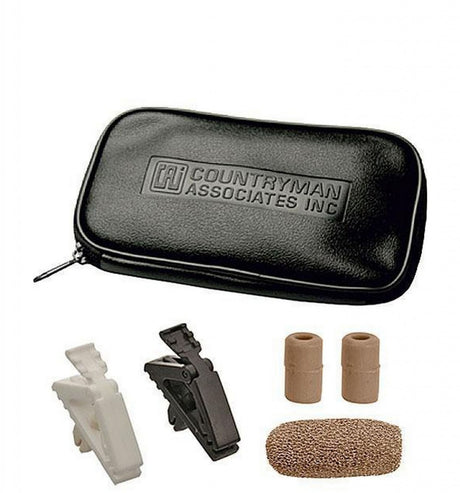 Countryman E6i Omnidirectional Earset Mic for Strong Vocals E6IOW7T2SL - Tan 2mm Shure Transmitter