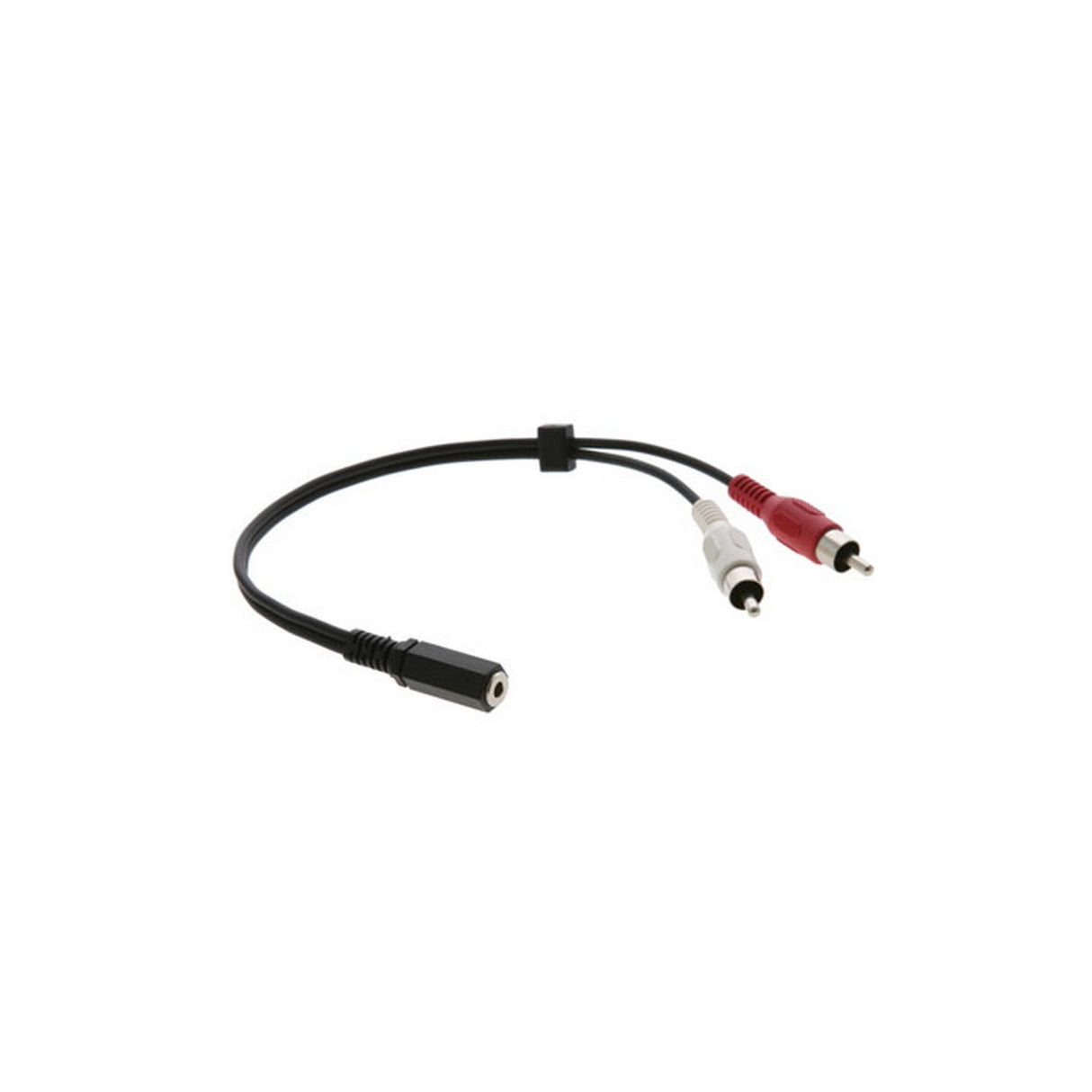 Kramer C-A35F/2RAM-1 3.5mm to 2 RCA Breakout Cable 1 Foot