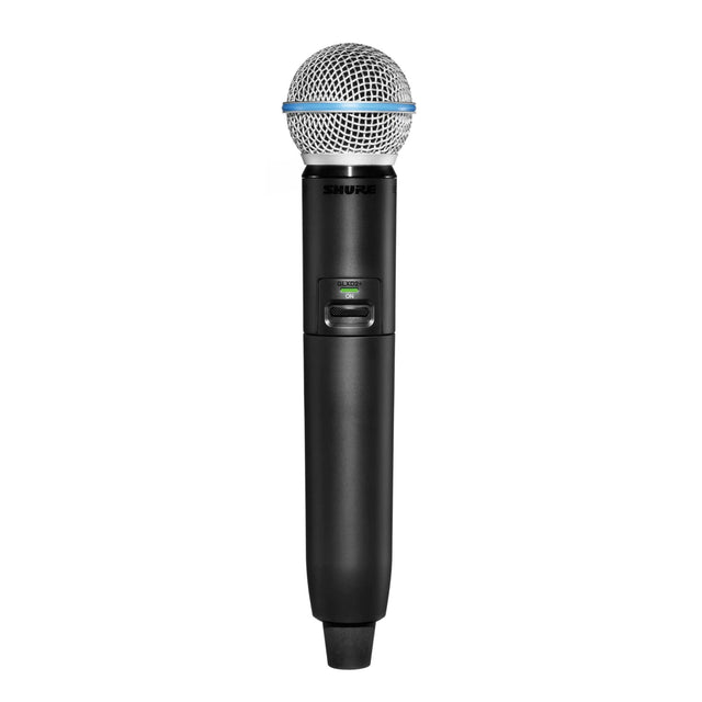 Shure GLXD2 + /B58 Digital Wireless Dual Band BETA 58A Handheld Transmitter Z3 2.4 5.8 GHz
