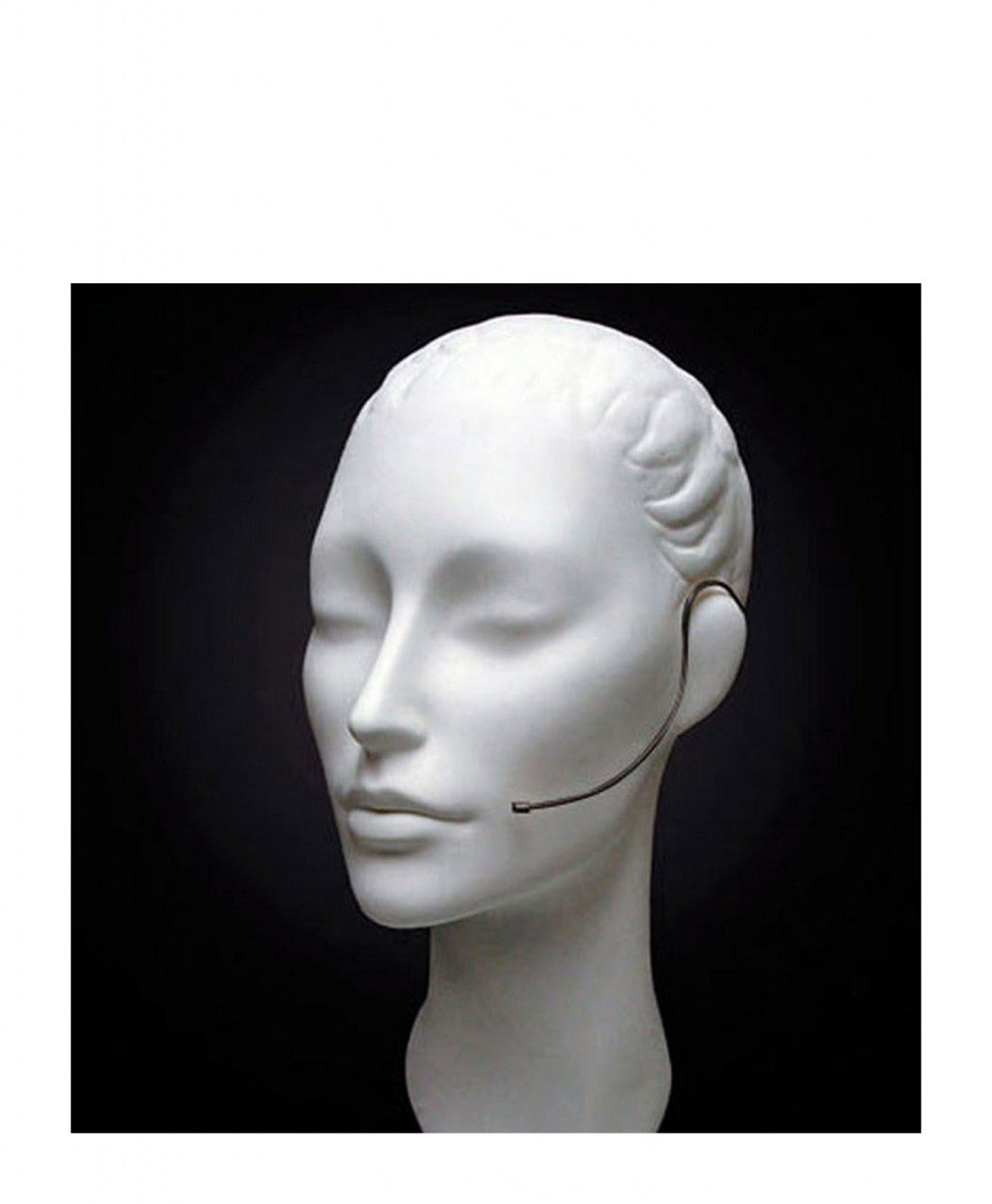 Countryman E6i Directional Earset Mic for General Speaking E6IDW5B2SL - Black 2mm Shure Transmitter