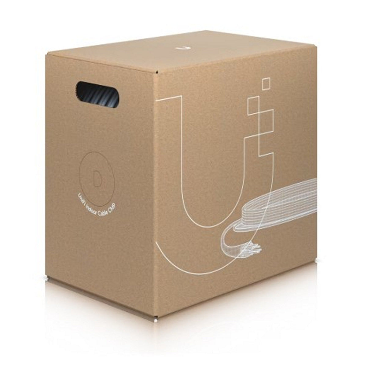 Ubiquiti Plenum-rated White Cat6 Ethernet Cable 305M