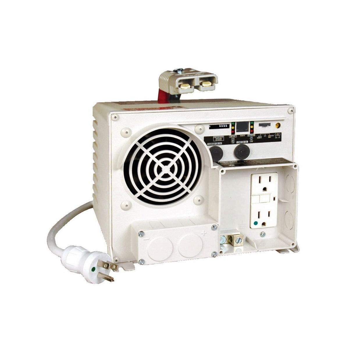 Tripp-Lite EMS1250UL 1250W Ambulance/EMS Inverter/Charger 12VDC 120VAC 14/55A 2 Outlet