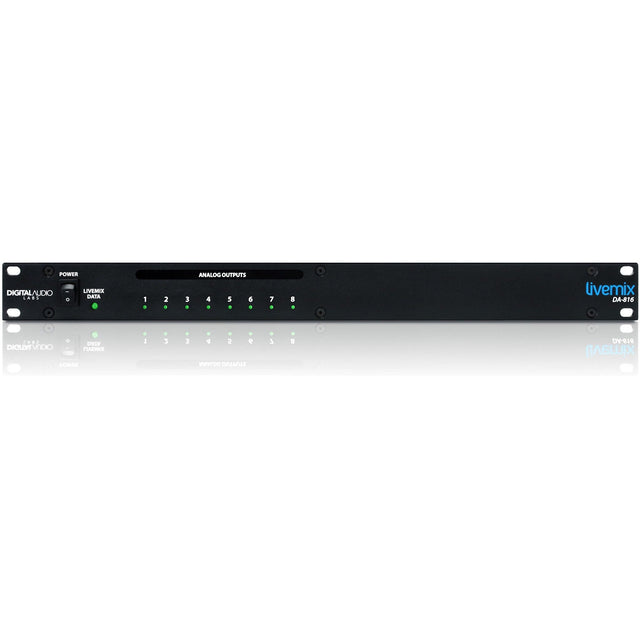 LiveMix DA-816 8-Channel Analog Output for Wireless In-Ear Monitors