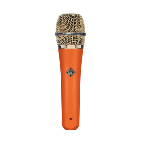 Telefunken M80 Supercardioid Handheld Dynamic Microphone Orange with Gold Grille