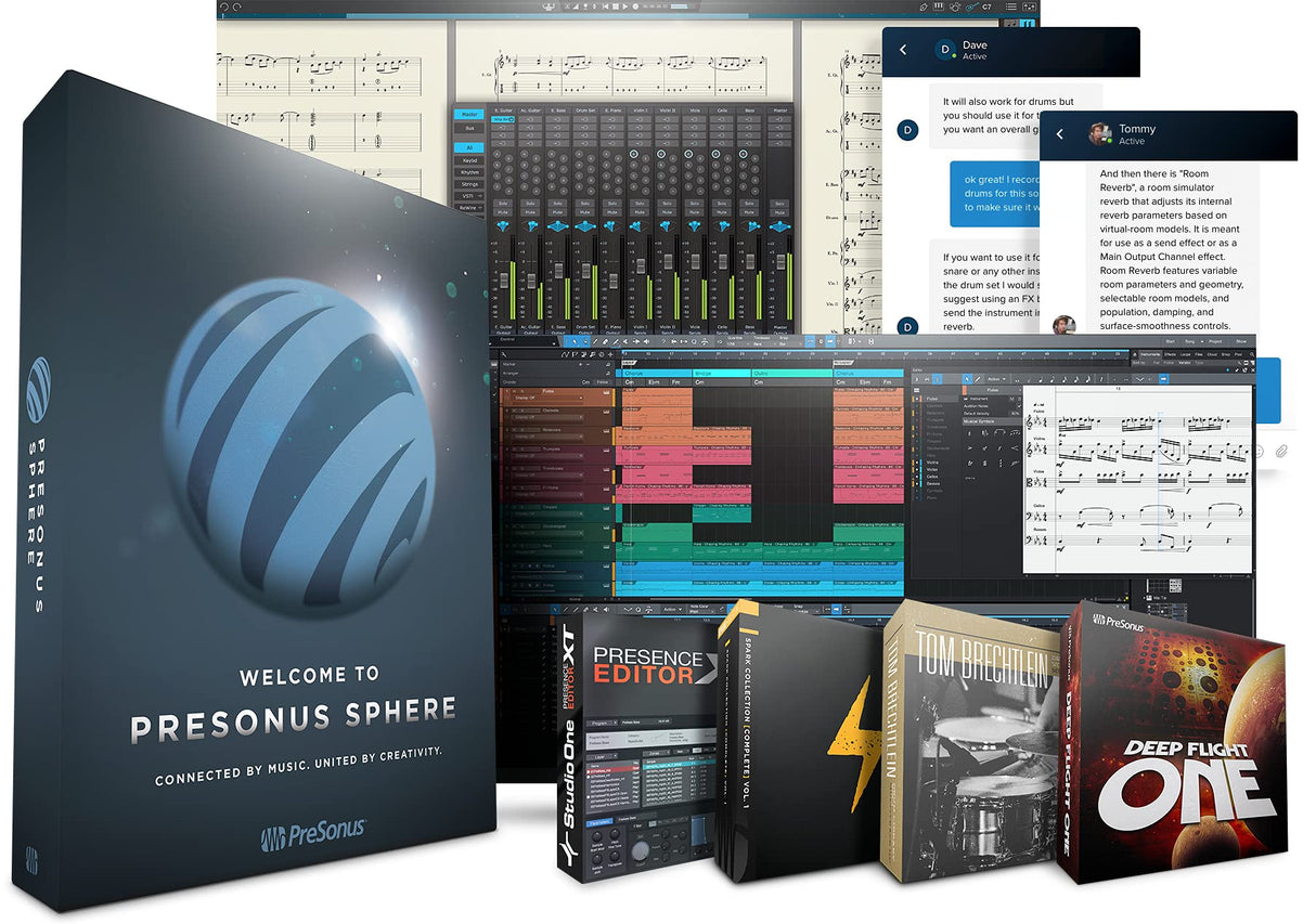 PreSonus Sphere Software Collection 1-Year Access Card