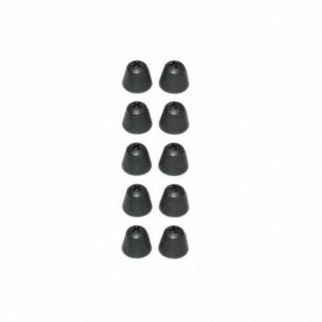 Sennheiser 10 Black Silicone Replacement Ear Cushions for RI830 RI840 RI900 and HDI830 (528123)