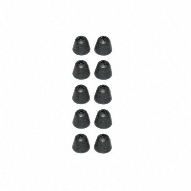 Sennheiser 10 Black Silicone Replacement Ear Cushions for RI830 RI840 RI900 and HDI830 (528123)