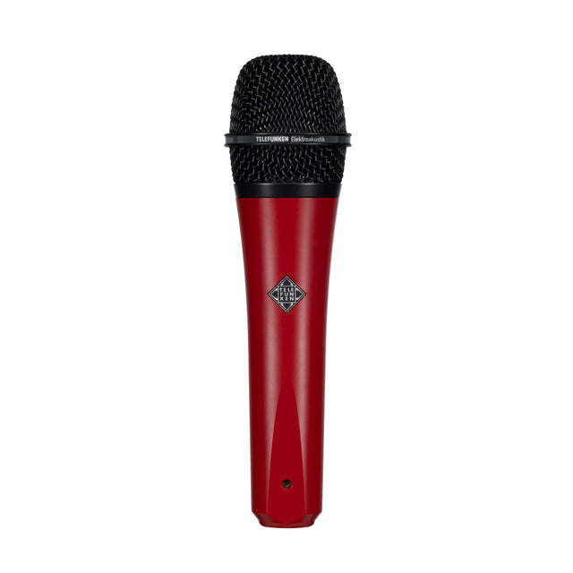 Telefunken M80 Supercardioid Handheld Dynamic Microphone Red with Black Grille