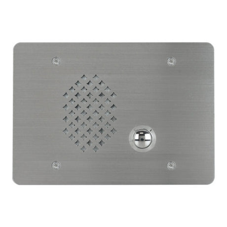 Lowell VRIC-3G-4525 Vandal-Resistant Intercom Station with Call Switch 3-Gang SS 45 Ohm 25V Transformer