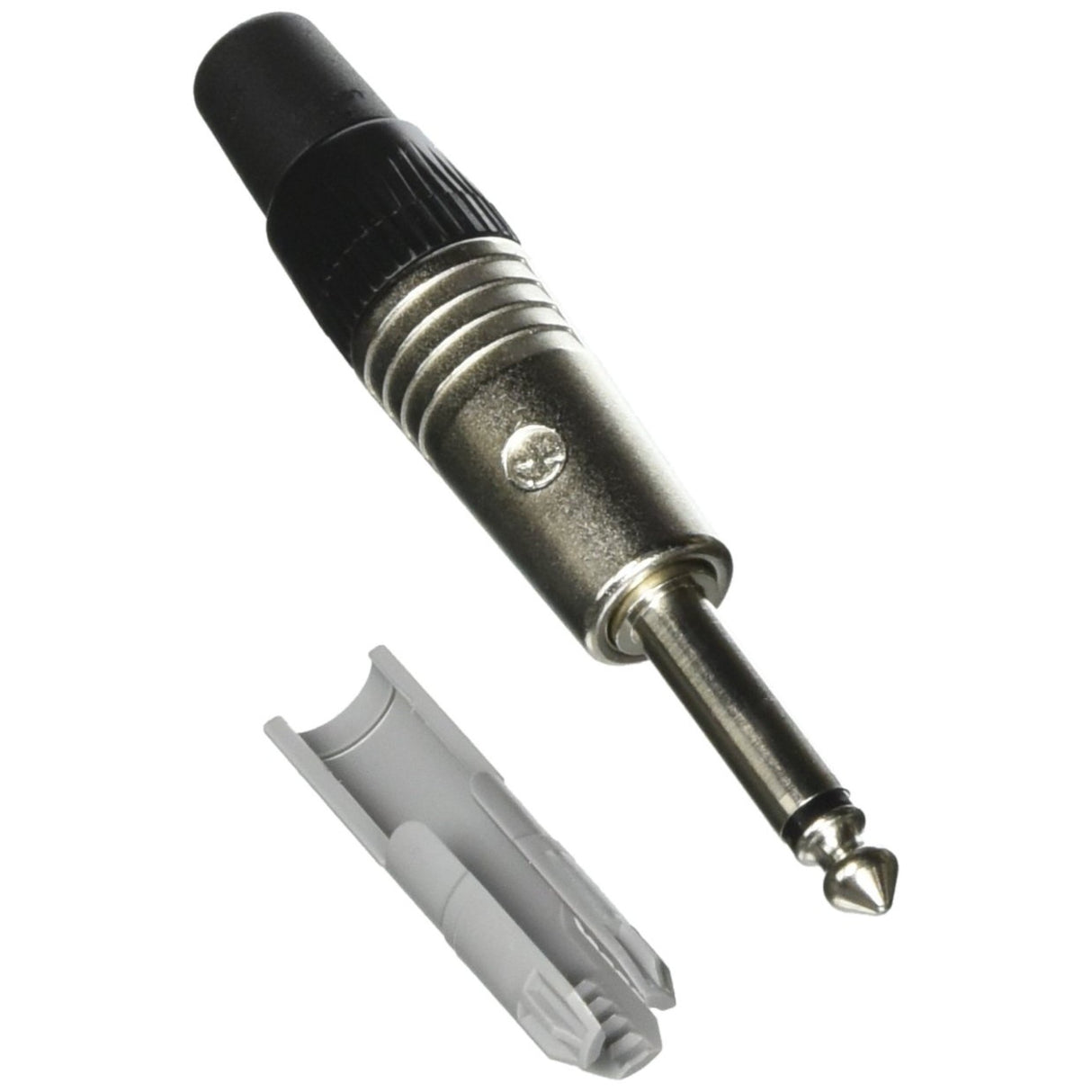 Neutrik NP2C 2 Pole 1/4-Inch Phone Plug Cable End, Nickel (Used)