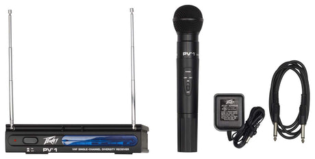Peavey PV-1 V1 HH VHF Handheld Wireless System 214.500 MHz