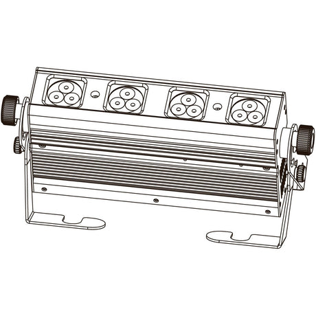 Elation Design LED 36 Tri-Brick 36W Tri-Color LED Fixtures (Used) - used