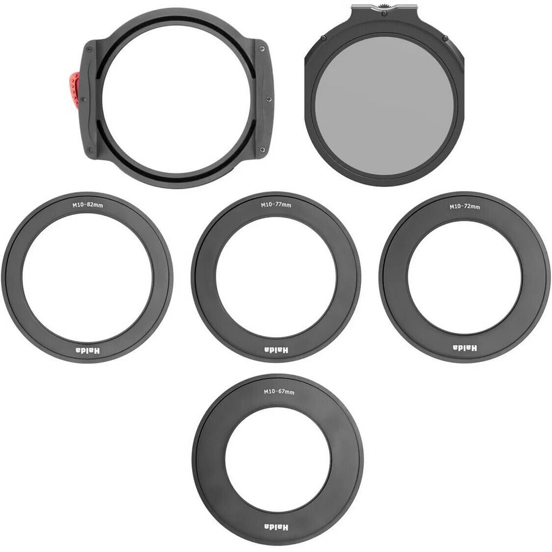 Haida HDP-M10-PRO M10 Pro 100mm Filter Holder with Drop-In Circular Polarizer and 4 Adapter Rings