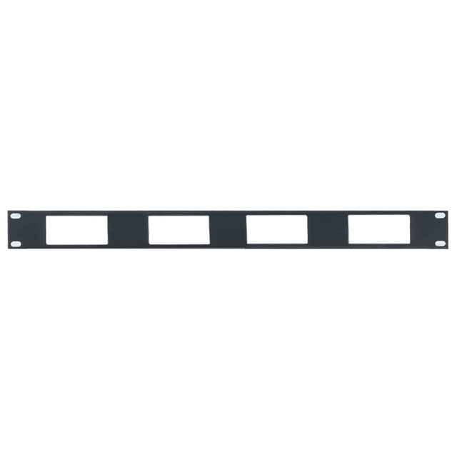 Lowell D4P-1 1U Rackmount Panel for Decorator Devices