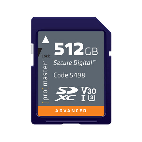 ProMaster SDXC Advanced Memory Card 512GB