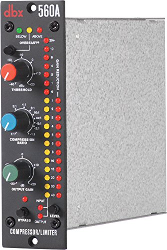 DBX 560A Analog VCA Switchable OverEasy Hard Knee Modes Compressor Limiter