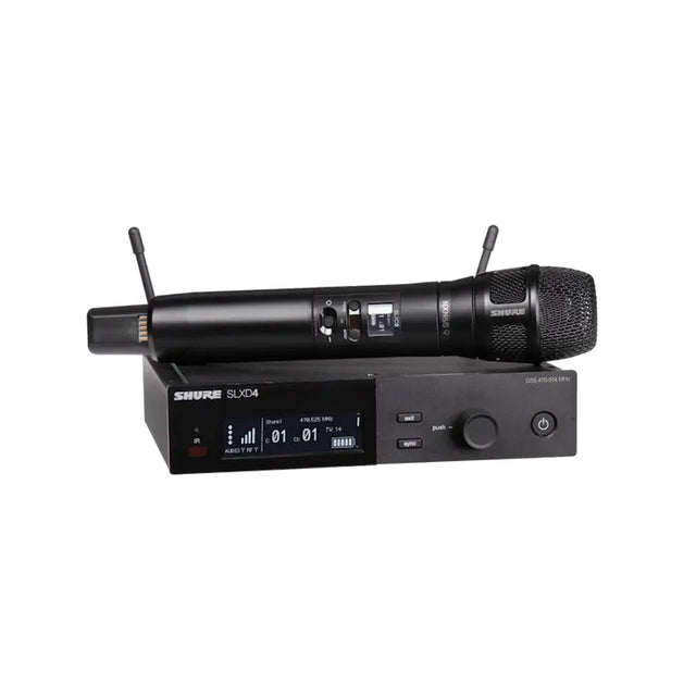 Shure SLXD24/N8S Supercardioid Handheld Microphone Wireless System - G58: 470-514 MHz