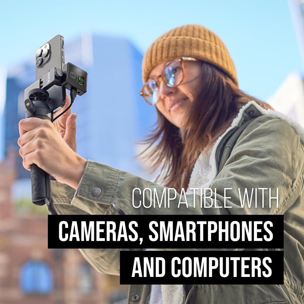 RODE Wireless PRO Clip-On Lavalier Microphone System/Recorder 2.4 GHz