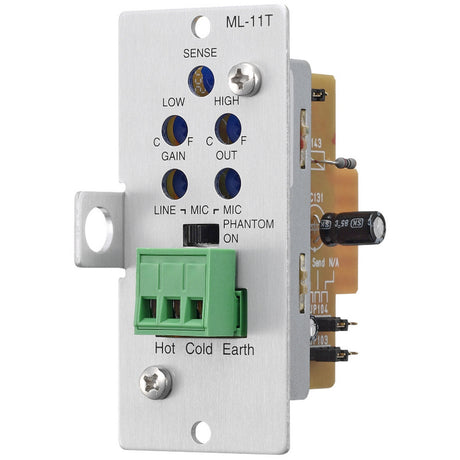 TOA Electronics ML-11T Mic/Line Input Module
