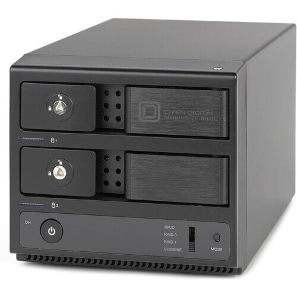 Oyen Digital Mobius Pro 2C 24TB 2-Bay USB-C RAID External Hard Drive System