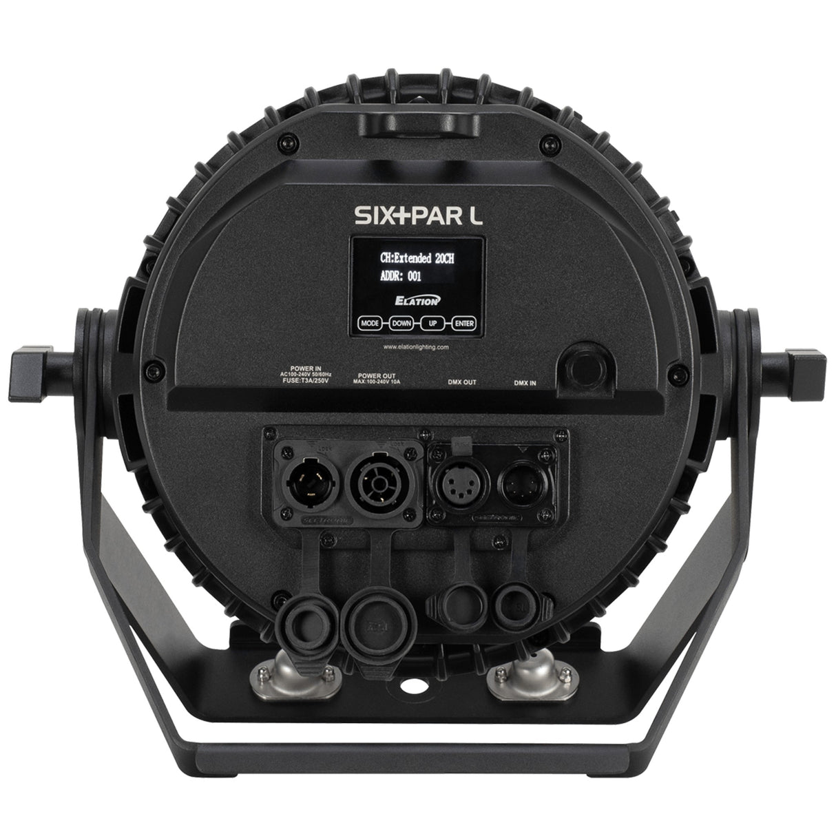 Elation SIX+ PAR L IP65 RGBLA+UV LED Par Fixture (SIX213)