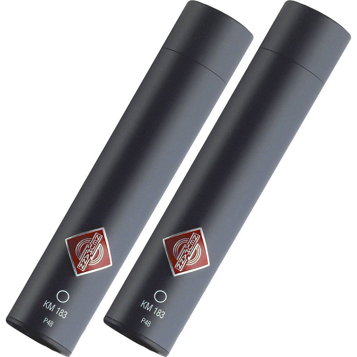 Neumann SKM 183 MT Stereo set includes Two Each: KM183 SG21BK WNS100 in One Woodbox Matte Black