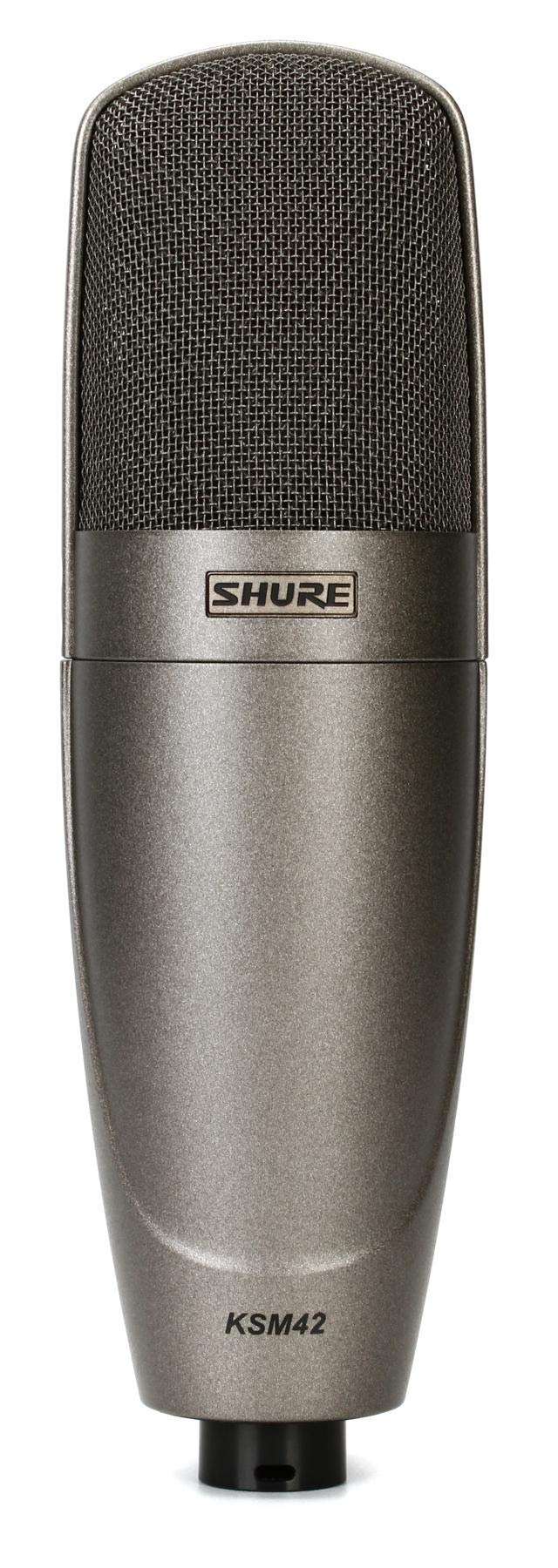 Shure KSM42/SG Dual Diaphragm Side Address Condenser Vocal Microphone Sable Gray