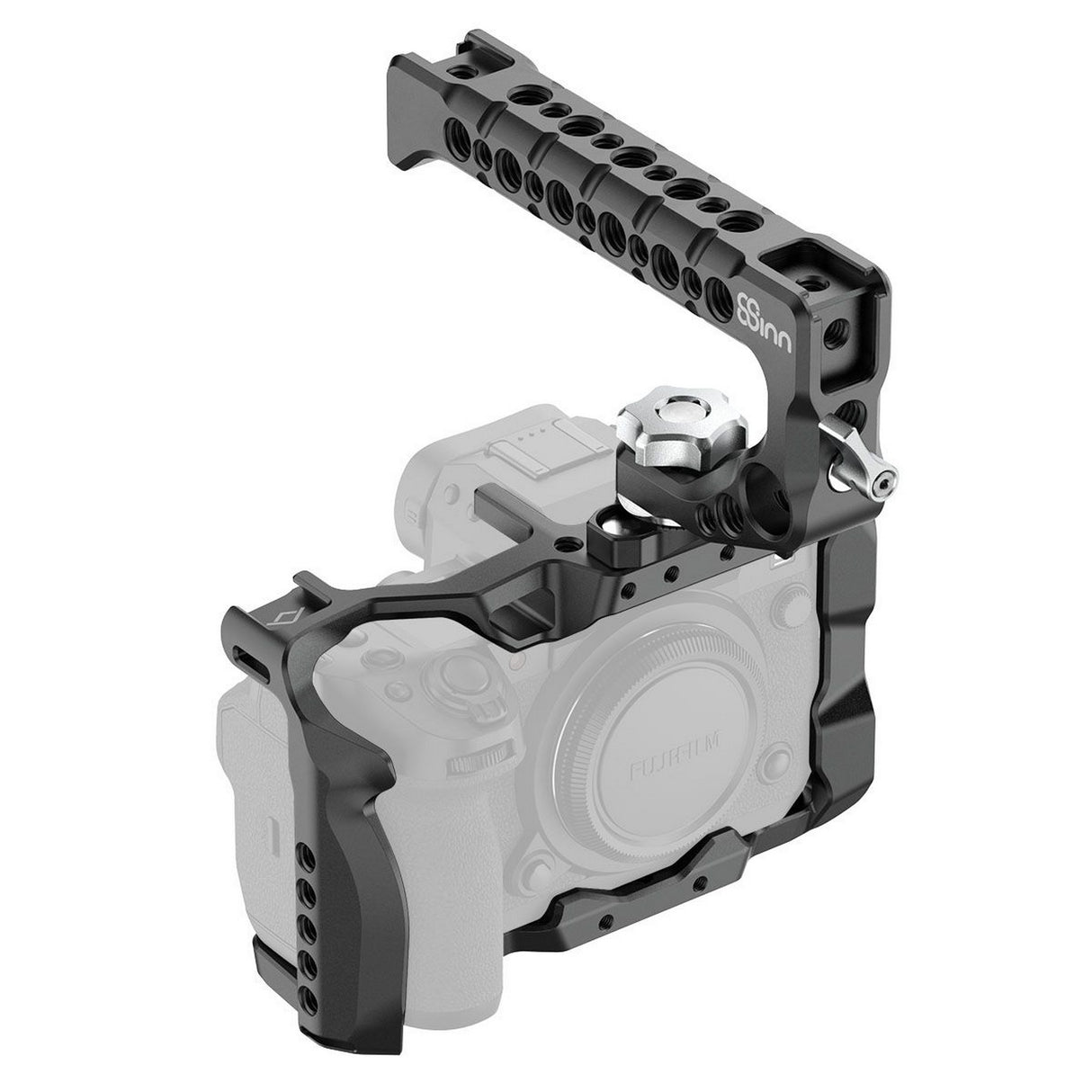 8Sinn 8-FX-H2S + 8-THSV2 Camera Cage with Scorpio Top Handle for Fujifilm X-H2/X-H2S