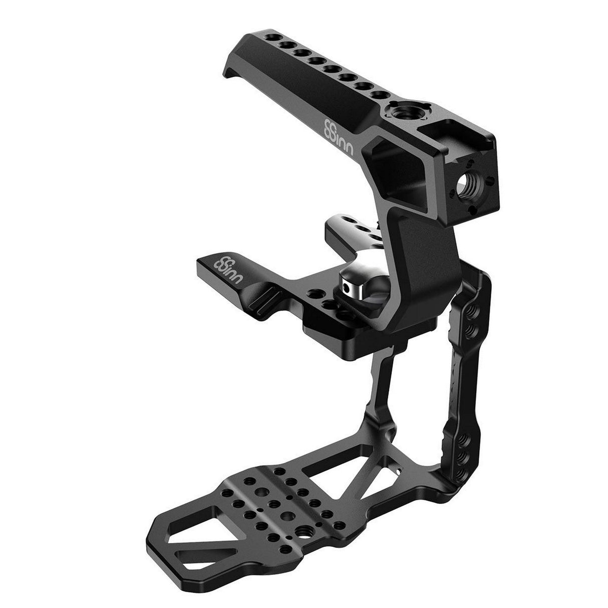 8Sinn 8-BMPCC6KPRO HALF C + 8-THBRAVEN Half Cage for BMPCC 6K Pro with Black Raven Top Handle