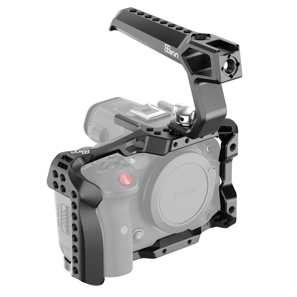8Sinn 8-CR5C C + 8-THBRAVEN Cage for EOS R5C with Black Raven Top Handle