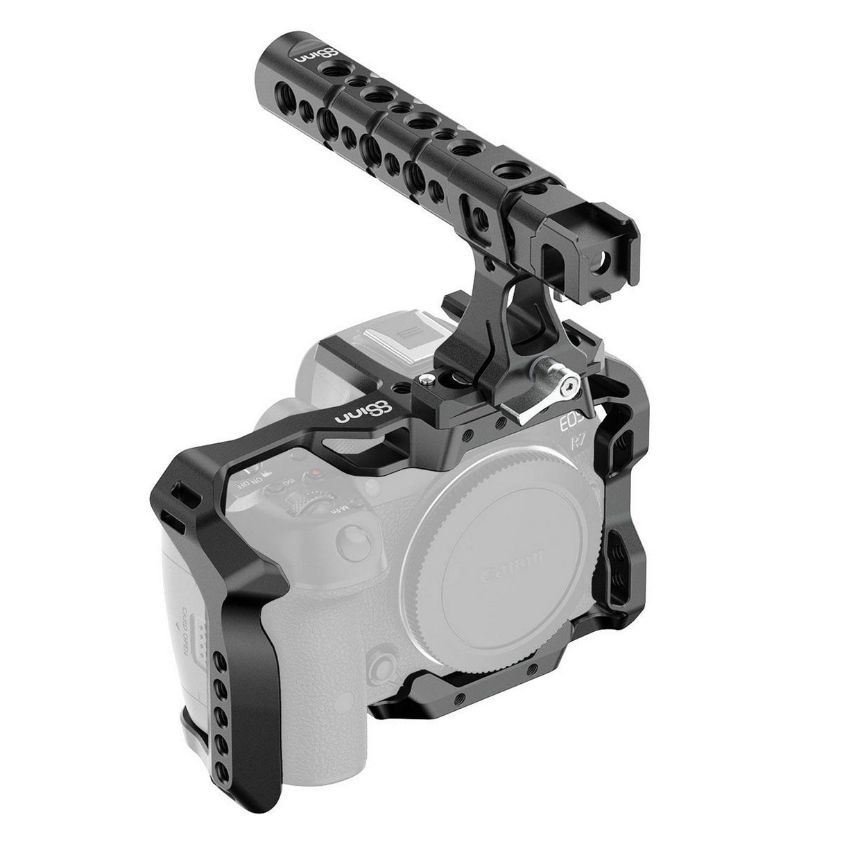 8Sinn 8-CR7C C + 8-THP Camera Cage with Pro Top Handle for Canon EOS R7