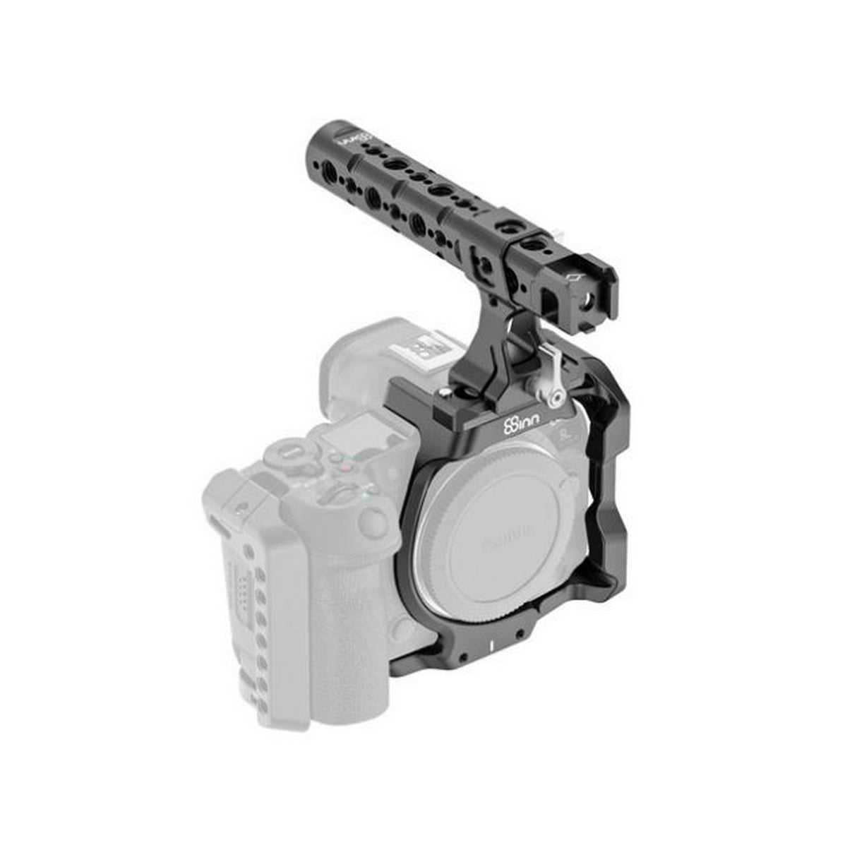 8Sinn Camera Cage for Canon EOS R5 Mark II with Top Handle Pro V2 and NATO Rail