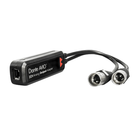 Listen Tech Dante 2 Channel XLR Adapter Compact Audio Interface
