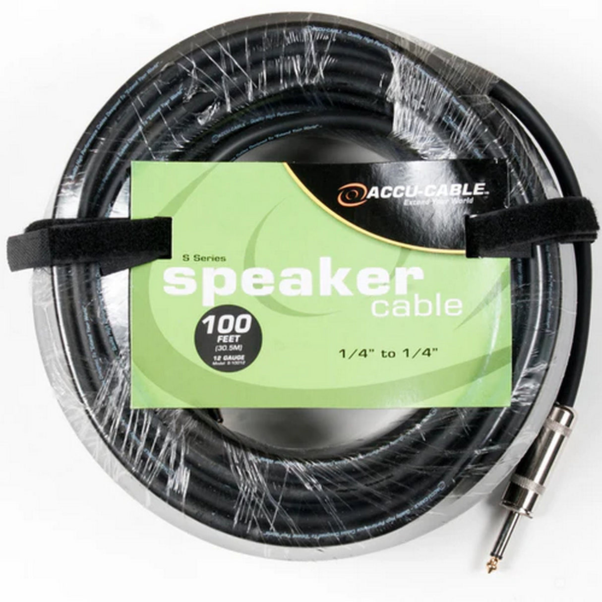 Accu Cable S-10012 12-Gauge Speaker/Power Cable, 100-Feet