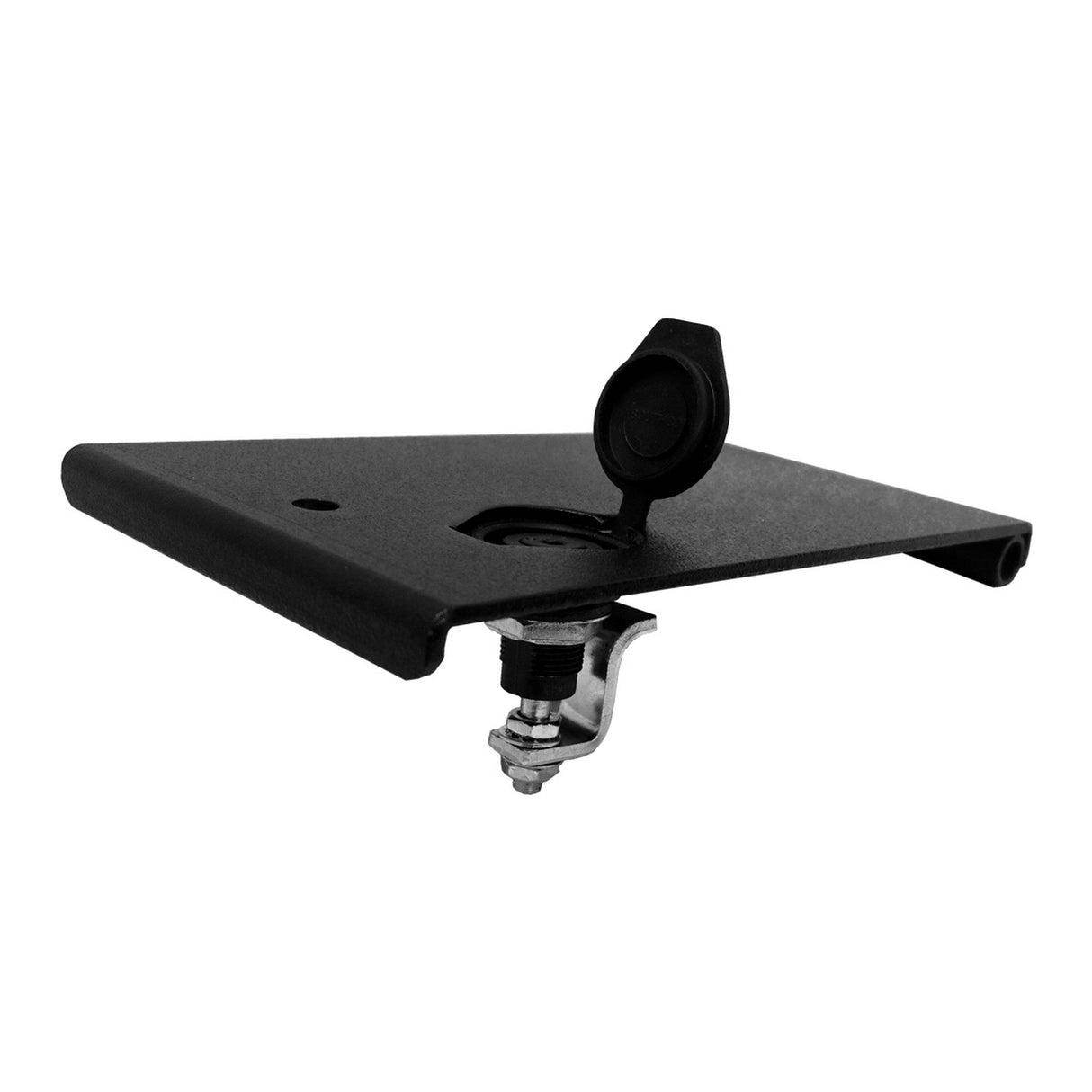 Ace Backstage Co. 123L1BK Half Pocket/Locking Lid with Butterfly Lock Black