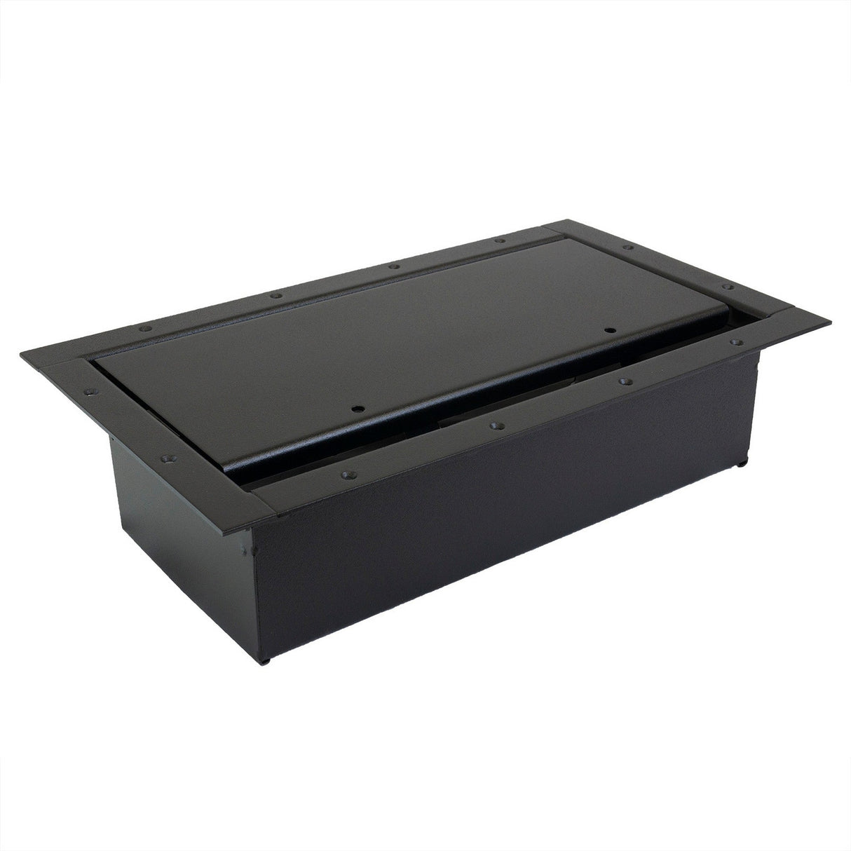 Ace Backstage Co. 124M1BK Double Wide Pocket/Standard Modified Lid 1 Inch Black