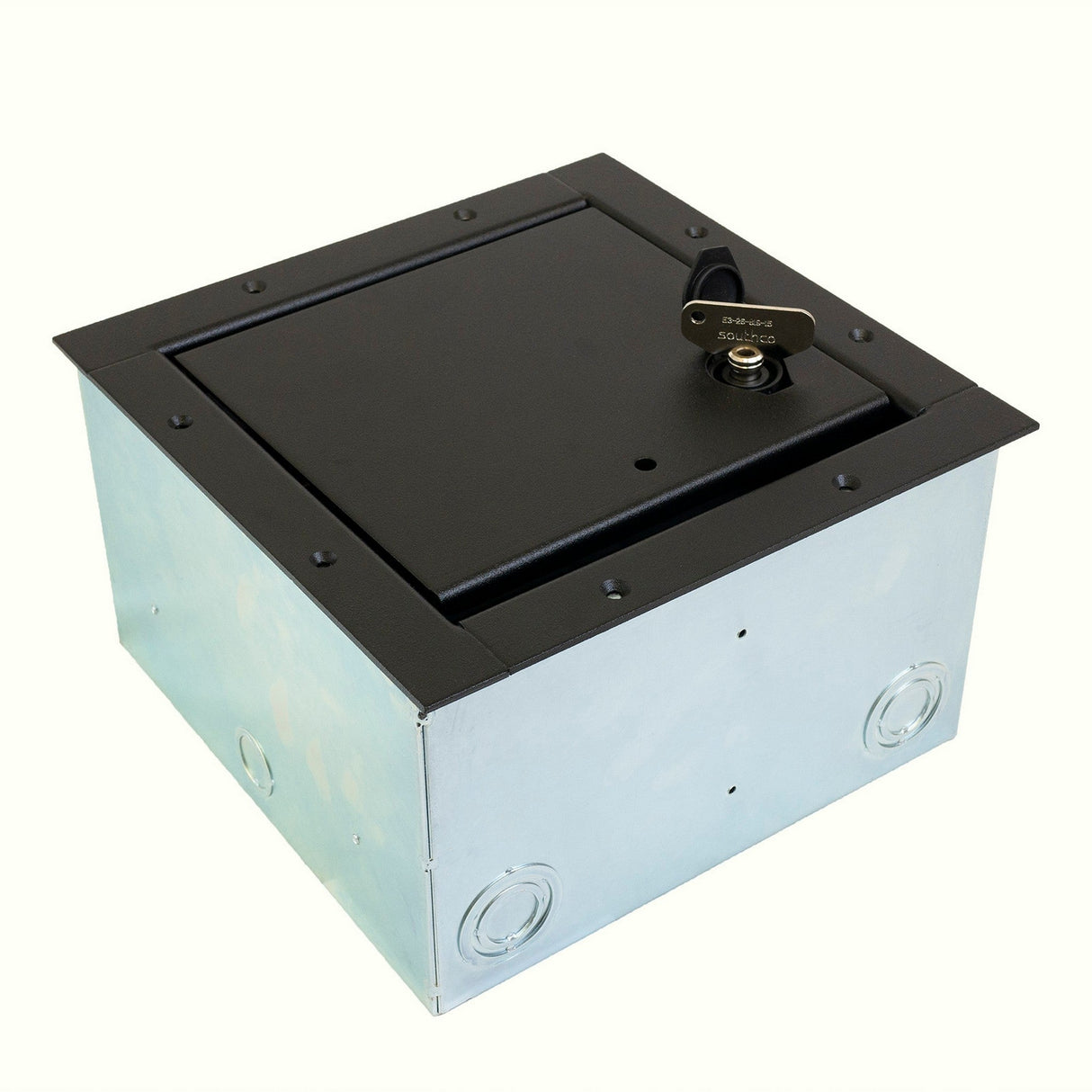 Ace Backstage Co. 132L1BK Super Pocket/Locking Lid with Butterfly Lock Black