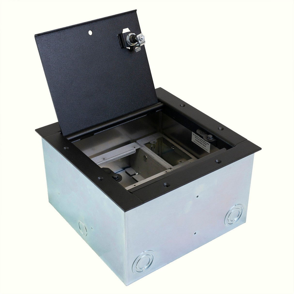 Ace Backstage Co. BZ132L2BK Super Bezel/Locking Lid with Flat Head Lock Black